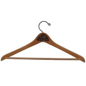 Vintage Wooden Clothes Hanger Doc Reiff Fashions for Men New Cumberland PA